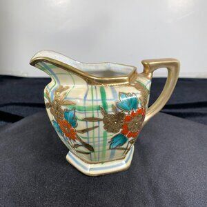 Hand Painted Creamer,  Made in Japan, 1940's,Excellent Vintage Condition